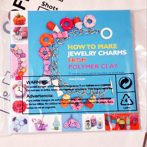 How to make jewelry charma from polymer clay book - Picture 4 of 4